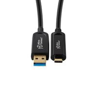 Microconnect MC-USB3.2CA5OP câble USB USB 3.2 Gen 2 (3.1 Gen 2) 5 m USB A USB C Noir