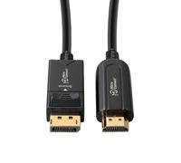 MicroConnect Câble Premium DisplayPort 1.4 vers HDMI 2.0, 20m