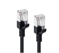 MicroConnect Câble réseau Ethernet CAT6A U-FTP Slim, LSZH, 0,50 m, Noir