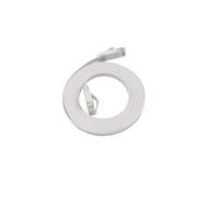 MicroConnect Câble réseau Ethernet plat CAT6a U/UTP 1 mètre - Blanc - 500 MHz - 1000 Mbps