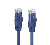 MicroConnect Câble réseau Ethernet RJ45 CAT5e U/UTP 5 mètres, Bleu - Pour réseau Gigabit, avec protection de verrouillage et broches plaquées or