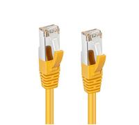 MicroConnect - Câble réseau - RJ-45 (M) pour RJ-45 (M) - 1 m - Paire torsadée blindée (SSTP) - CAT 6 - sans halogène, bloqué - jaune