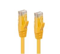 MicroConnect U/UTP CAT6 20M Jaune LSZH