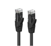MicroConnect Câble réseau Ethernet RJ45 CAT6 U/UTP 5 mètres, Noir - Gigabit, LSZH, avec connecteurs dorés