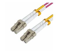 MicroConnect - Câble réseau - LC/UPC multimode (M) pour LC/UPC multimode (M) - 4 m - 2 mm - fibre optique - duplex - 50 / 125 microns - OM4 - sans halogène - violet