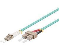 MicroConnect - Câble réseau - LC/UPC multimode (M) pour SC/UPC multimode (M) - 1 m - fibre optique - 50 / 125 microns - OM3