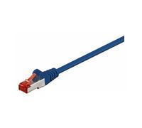 MicroConnect - Câble réseau - RJ-45 (M) pour RJ-45 (M) - 1 m - FTP - CAT 6 - bleu