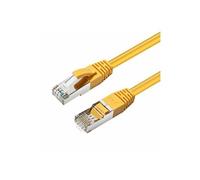 MicroConnect - Câble réseau - RJ-45 (M) pour RJ-45 (M) - 1 m - Paire torsadée blindée (SSTP) - CAT 6 - sans halogène, bloqué - jaune
