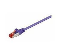 MicroConnect - Câble réseau - RJ-45 (M) pour RJ-45 (M) - 1 m - paire torsadée écrantée (F/UTP) - CAT 5e - bloqué - violet