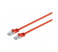 MicroConnect - Câble réseau - RJ-45 (M) pour RJ-45 (M) - 1 m - SFTP - CAT 7 - sans halogène, sans crochet - rouge