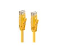 MicroConnect - Câble réseau - RJ-45 (M) pour RJ-45 (M) - 1 m - UTP - CAT 5e - jaune