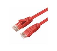 MicroConnect - Câble réseau - RJ-45 (M) pour RJ-45 (M) - 10 m - UTP - CAT 5e - démarré, bloqué - rouge