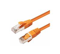 MicroConnect - Câble réseau - RJ-45 (M) pour RJ-45 (M) - 15 m - Paire torsadée blindée (SSTP) - CAT 6 - sans halogène, bloqué - orange