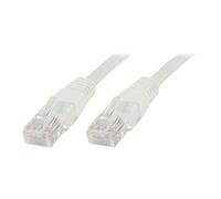 MicroConnect - Câble réseau - RJ-45 (M) pour RJ-45 (M) - 15 m - UTP - CAT 6 - bloqué - blanc (pack de 10)