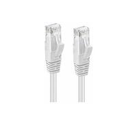 MicroConnect Câble réseau RJ45 CAT5e UTP 2 mètres Gigabit Ethernet, blanc, avec connecteurs dorés et verrouillage