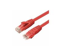MicroConnect - Câble réseau - RJ-45 (M) pour RJ-45 (M) - 20 cm - UTP - CAT 6 - démarré, sans halogène, bloqué - rouge