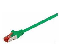 MicroConnect Câble réseau B-FTP60025G - 0,25 m Cat6 F/UTP (FTP) RJ-45 mâle/mâle Vert