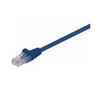 MicroConnect - Câble réseau - RJ-45 (M) pour RJ-45 (M) - 25 cm - UTP - CAT 5e - bloqué - bleu