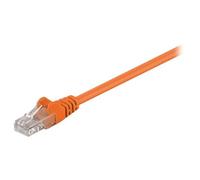 MicroConnect - Câble réseau - RJ-45 (M) pour RJ-45 (M) - 25 cm - UTP - CAT 5e - bloqué - orange