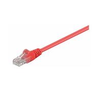 MicroConnect - Câble réseau - RJ-45 (M) pour RJ-45 (M) - 25 cm - UTP - CAT 5e - bloqué - rouge