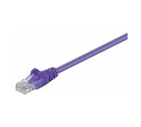 MicroConnect - Câble réseau - RJ-45 (M) pour RJ-45 (M) - 25 cm - UTP - CAT 5e - moulé, bloqué - violet