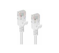 MicroConnect - Câble réseau - RJ-45 (M) pour RJ-45 (M) - 25 cm - UTP - CAT 6 - sans crochet, bloqué - blanc