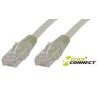 MicroConnect - Câble réseau - RJ-45 (M) pour RJ-45 (M) - 25 m - UTP - CAT 5e - bloqué - gris