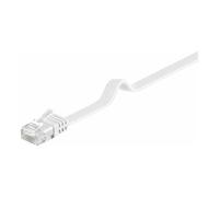 MicroConnect - Câble réseau - RJ-45 (M) pour RJ-45 (M) - 50 cm - UTP - CAT 6 - plat - blanc