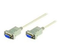 MicroConnect - Câble série - DB-9 (F) pour DB-9 (F) - 2 m