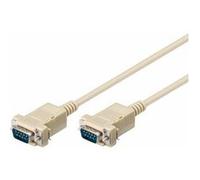 MicroConnect - Câble série - DB-9 (M) pour DB-9 (M) - 3 m
