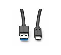 MicroConnect - Câble USB - 24 pin USB-C (M) pour USB type A (M) - USB 3.2 Gen 2 - 3 A - 50 cm - USB Power Delivery (60W) - noir