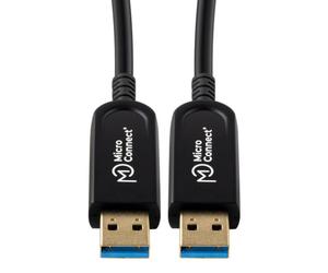MicroConnect Câble USB 3.2 Gen 1 A en fibre optique premium, 10m