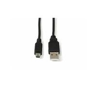 Microconnect USBAMB53 câble USB USB 2.0 3 m USB A Mini-USB B Noir