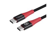 MicroConnect Câble USB-C vers USB-C Safe Charge 1,5m - Blocage des données, Charge rapide 60W, 20V/3A, pour smartphone et tablette