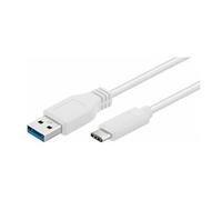 Microconnect USB3.1CA02W câble USB USB 3.2 Gen 1 (3.1 Gen 1) 0,2 m USB C USB A Blanc