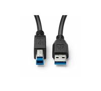 MicroConnect - Câble USB - USB Type B (M) pour USB type A (M) - USB 3.0 - 3 m - noir