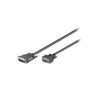 Microconnect - Câble VGA - DVI-I (M) - DB-15 (M) - 2 m - vis à oreilles