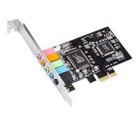 MicroConnect - Carte son - 24 bits - 192 kHz - 5.1 - PCIe - CMI-8738 G