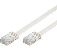 MicroConnect UltraFlat - Câble réseau - RJ-45 (M) pour RJ-45 (M) - 7 m - UTP - CAT 6 - plat - blanc