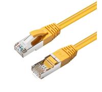 MicroConnect - CAT6A S/FTP 1.5m Yellow LSZH - Câbles réseau