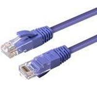Microconnect CAT6A UTP 2m pourpre LSZH
