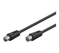 Microconnect COAX025 câble coaxial 2,5 m Noir