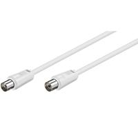 Microconnect COAX025W câble coaxial 2,5 m Blanc
