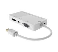 MicroConnect - Convertisseur vidéo - DisplayPort - DVI, HDMI, VGA - blanc