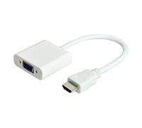 MicroConnect - Convertisseur vidéo - HDMI - VGA - blanc