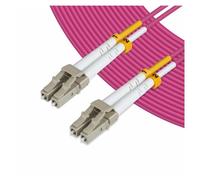 MicroConnect - Cordon de raccordement - LC/UPC multimode (M) pour LC/UPC multimode (M) - 8 m - 2 mm - fibre optique - duplex - 50 / 125 microns - OM4 - sans halogène - erica violet