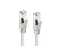 MicroConnect - Cordon de raccordement - RJ-45 (M) pour RJ-45 (M) - 3 m - S/FTP - CAT 6a - démarré, sans halogène, moulé, rond, sans crochet - gris