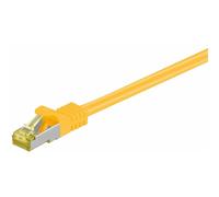MicroConnect - Cordon de raccordement - RJ-45 (M) pour RJ-45 (M) - 30 m - SFTP, PiMF - CAT 7 - sans halogène, bloqué - jaune
