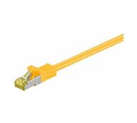 MicroConnect - Cordon de raccordement - RJ-45 (M) pour RJ-45 (M) - 30 m - SFTP, PiMF - CAT 7 - sans halogène, bloqué - jaune