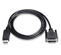 Microconnect DP-DVI-MM-100 Câble 1 m Noir